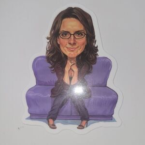 Tina Faye Sticker Character